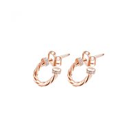 Orecchini Rosato Donna in Argento RZO002 - RZO002